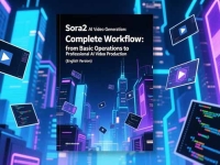 Sora2 AI视频生成的系统教程(英文版):从基础操作到专业级AI视频制作的完整工作流
