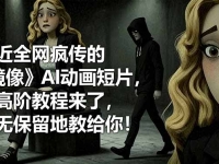 最近全网疯传的《镜像》AI动画短片,高阶教程来了,毫无保留地教给你!