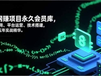 网赚项目永久会员库,AI应用、平台运营、技术搭建,覆盖五年实战精华