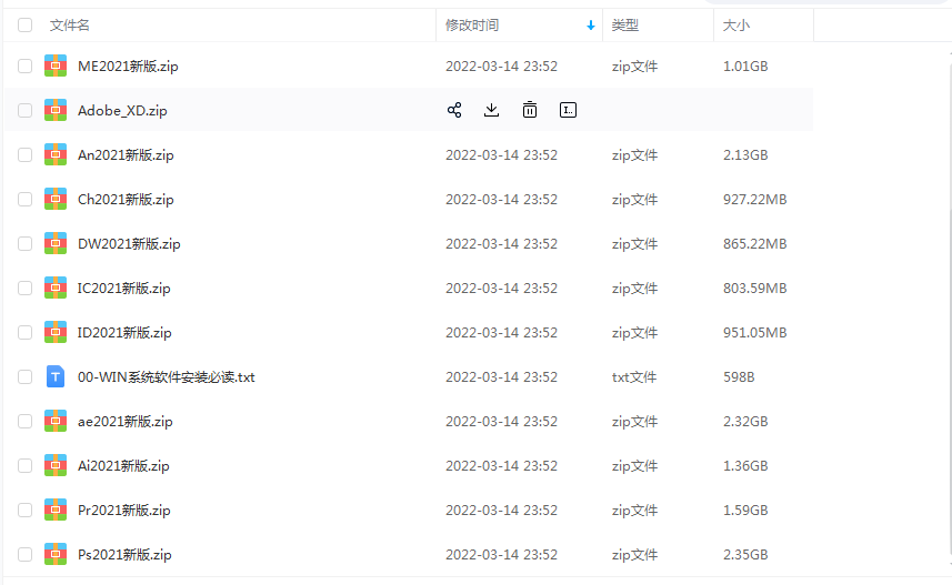 Adobe全家桶：支持Win全系列和Mac全系列