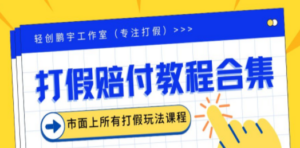 2023年全套打假合集，集合市面所有正规打假玩法（非正规打假的没有）