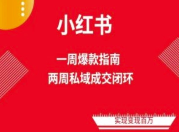 小红书营销秘诀：短时间内创造爆品内容，解锁流量潜能