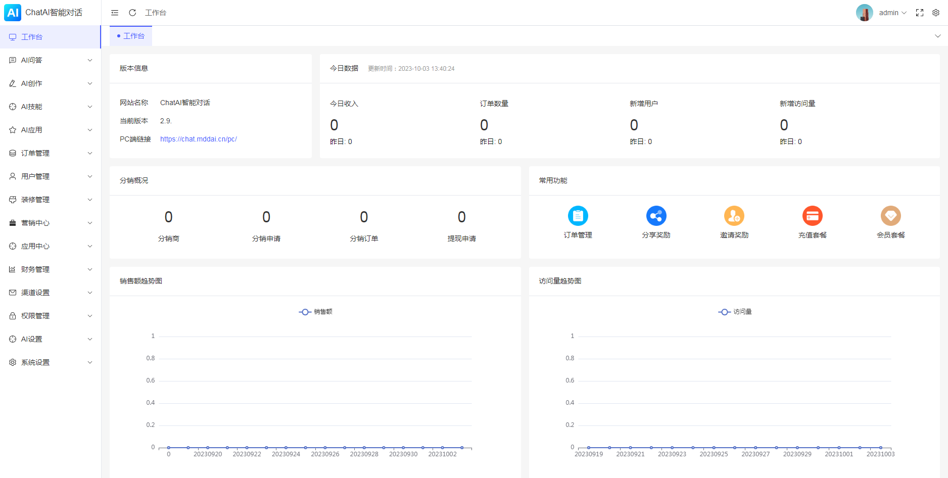 码多多ChatAI智能聊天系统-PHP源码版V2.5.0+开源端