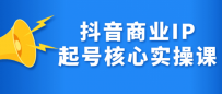 抖音商业IP起号核心实操课，带你玩转算法，流量，内容，架构，变现