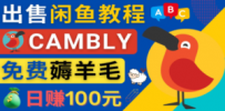 闲鱼赚钱小技巧，每单净赚10元，日赚100元 – 出售Cambly注册教程