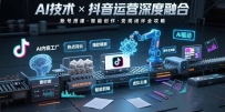 AI技术与抖音运营的深度融合应用：涵盖账号搭建、内容创作、收益变现等