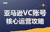 亚马逊VC账号核心玩法解析，实战经验拆解产品模块运营技巧，提升店铺GMV，有效提升运营利润