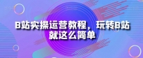B站运营秘籍：从小白到大神的实操教程
