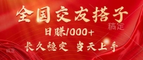 最新暴利项目，月入5w+，自己做老板