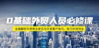 0基础外贸人员必修课：全面解析外贸商业定位与开发客户技巧，助力外贸创业