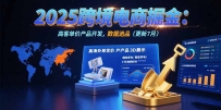 2025跨境电商掘金：蓝海市场定位，高客单价产品开发，数据选品(更新7月)