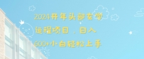 2024开年头部玄学运程项目，日入600+小白轻松上手【揭秘】