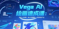 Vega AI绘画速成课：快速上手流程，核心功能解析，作品高效产出