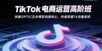 TikTok电商运营高阶班：拆解OPTIC五步模型构建核心，快速掌握Tk流量密码