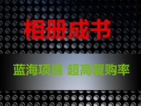 用相册制作成书，蓝海项目，认真操作月入过万【揭秘】
