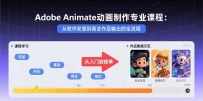 Adobe Animate动画制作专业课程：从软件安装到商业作品输出的全流程