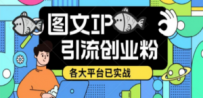 价值1688的ks dy 小红书图文ip引流实操课，日引50-100！各大平台已经实战