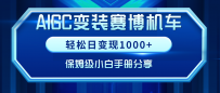 AIGC变装赛博机车，轻松日变现1000+，保姆级小白手册分享！
