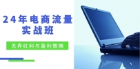 24年电商流量实战班：无界 红利与盈利策略，终极提升/关键词优化