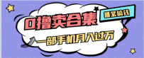 零成本项目月入过万，售卖全套AI工具合集，一单29.9元，一部手机即可【揭秘】