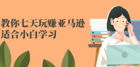 教你七天玩赚亚马逊，适合小白学习，价值599元