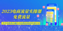 2023电商流量实操课-免费流量，学会可收获正确打开免费流量的技巧和方法