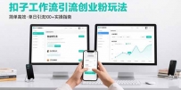 最新扣子工作流引流创业粉玩法，简单高效玩法单日引流100+