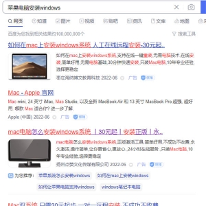 给人安装双系统月入万元很简单