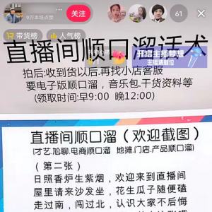 卖顺口溜资料也能小挣一笔