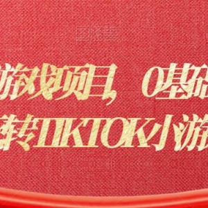 海外暴力小游戏项目，0基础手把手教你玩转TIKTOK小游戏