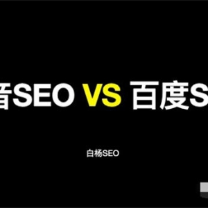 抖音SEO与百度SEO区别与相同