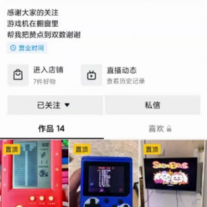 一单29.9元，利润70%的怀旧游戏项目