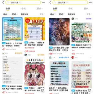 图片[1]-游戏代练轻松日入500+，随时随地操作0成本副业，思路无私分享给你-阿兴说钱
