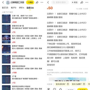 图片[2]-游戏代练轻松日入500+，随时随地操作0成本副业，思路无私分享给你-阿兴说钱