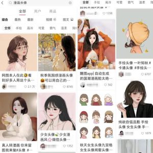 图片[1]-多平台漫改图片副业项目思路，新人轻松上手，有手机就能操作-阿兴说钱
