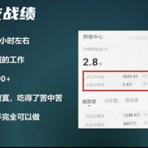 中视频日赚1000+方法揭秘，会抄作业就行