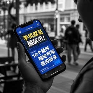 手机就是提款机！10个随时随地可做的副业